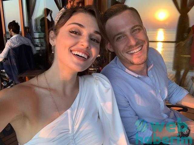 Hande Erçel, Kerem Bürsin'le olan gözlendi