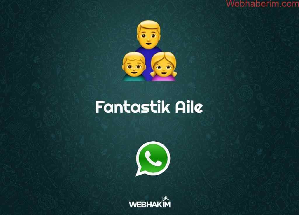 whatsapp aile grup isimleri
