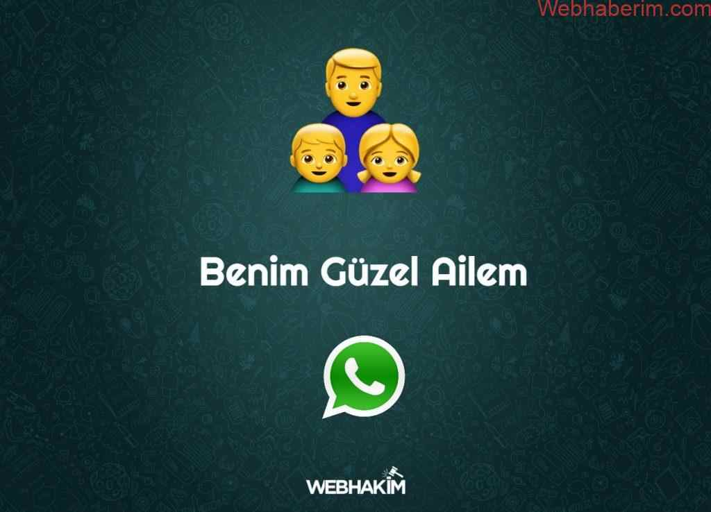 whatsapp aile grup isimleri