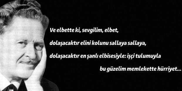 nazım hikmet sözleri