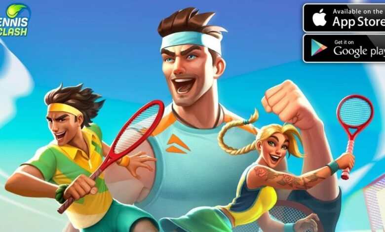 Tennis Clash Mod Apk 3.17. PARA Hileli İndir