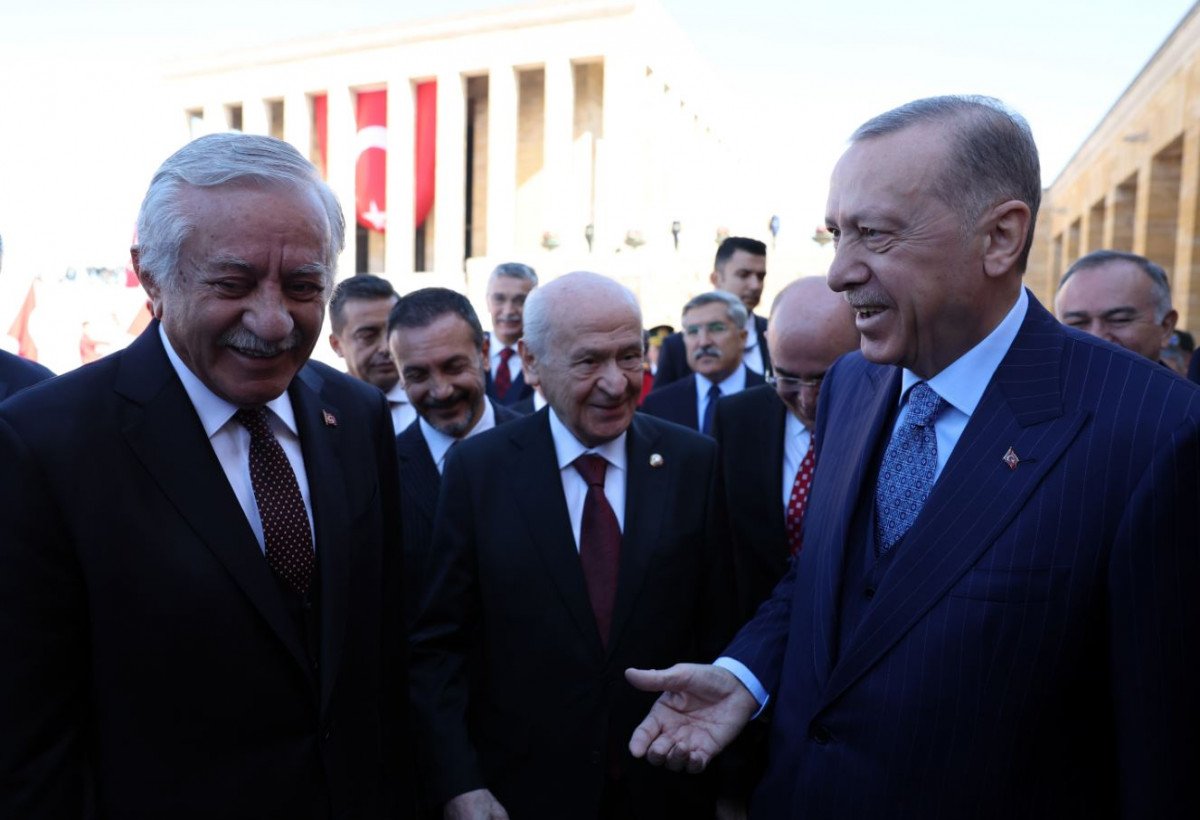 Devlet erkanı Anıtkabir de #8