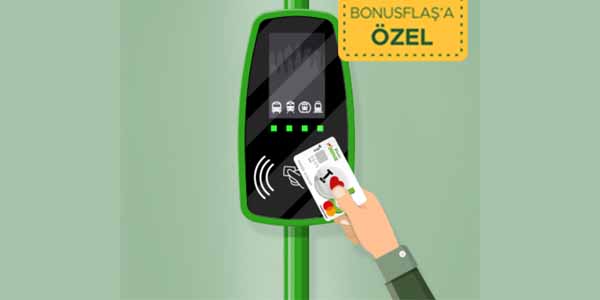 Bonus kart temassız otobüs kampanyası Mayıs 2023