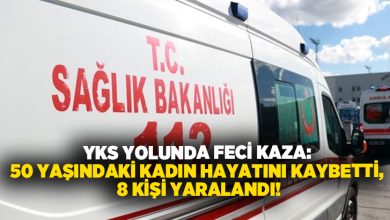YKS yolunda feci kaza: Narin Küçükercan hayatını kaybetti, 8 kişi yaralandı!