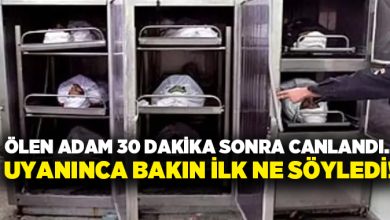 Ölen adam 30 dakika sonra canlandı.. Uyanınca bakın ilk ne söyledi!
