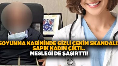 Soyunma kabininde gizli çekim skandalı! Sapık kadın çıktı.. Mesleği de şaşırttı!