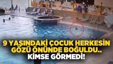 9 yaşındaki çocuk herkesin gözü önünde boğuldu.. Kimse görmedi!