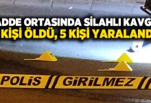 Cadde ortasında silahlı kavga.. 2 kişi öldü, 5 kişi yaralandı!