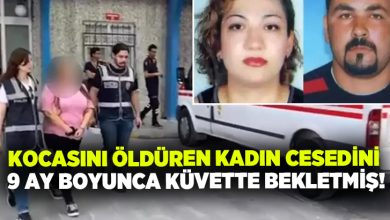 Kocasını öldüren kadın cesedini 9 ay boyunca küvette bekletmiş!