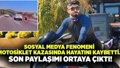 Sosyal medya fenomeni motosiklet kazasında hayatını kaybetti.. Son paylaşımı ortaya çıktı!