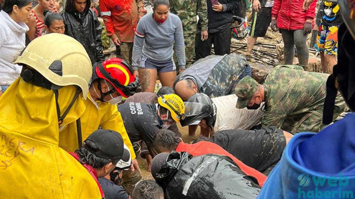 Kolombiya’da şiddetli yağışlar faciaya yol açtı! Toprak kaymasında 14 ölü, 35 yaralı