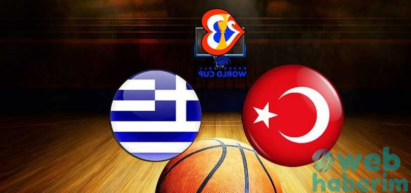 Türkiye – Yunanistan basketbol maçı | CANLI (12 Dev Adam Yunanistan sınavında)