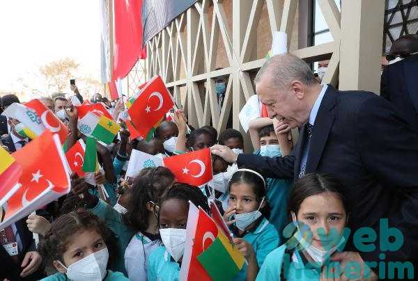 Cumhurbaşkanı Erdoğan, Türkiye'nin Dakar Büyükelçiliği kançılarya binasının açılış töreninde Açıklaması