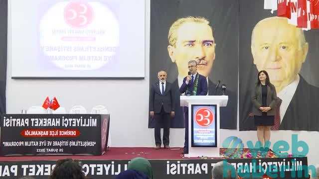 MHP Genel Başkan Aydın, Derince'de konuştu