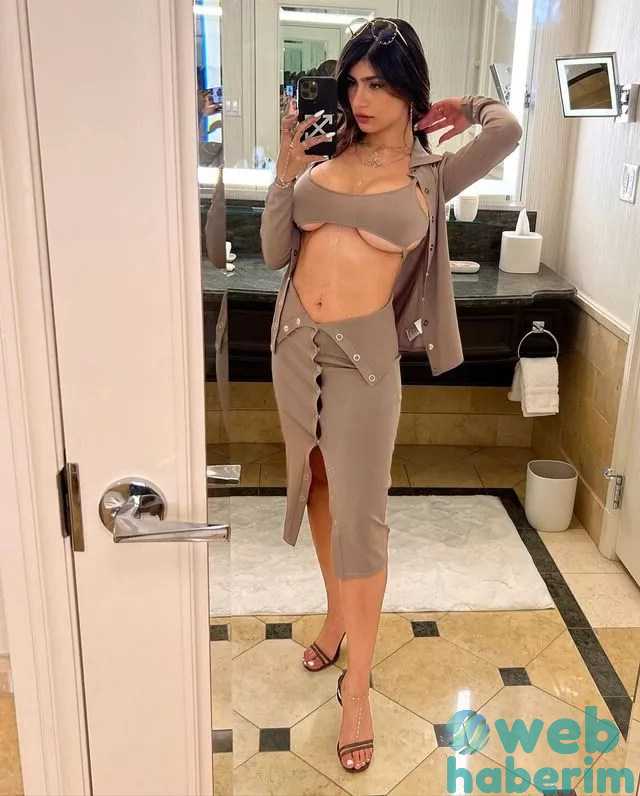 Mia Khalifa sütyensiz pozlarını paylaştı! O pozlar Instagram'ı yıktı geçti