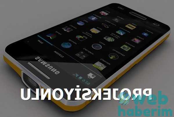 Projeksiyonlu Telefon Samsung