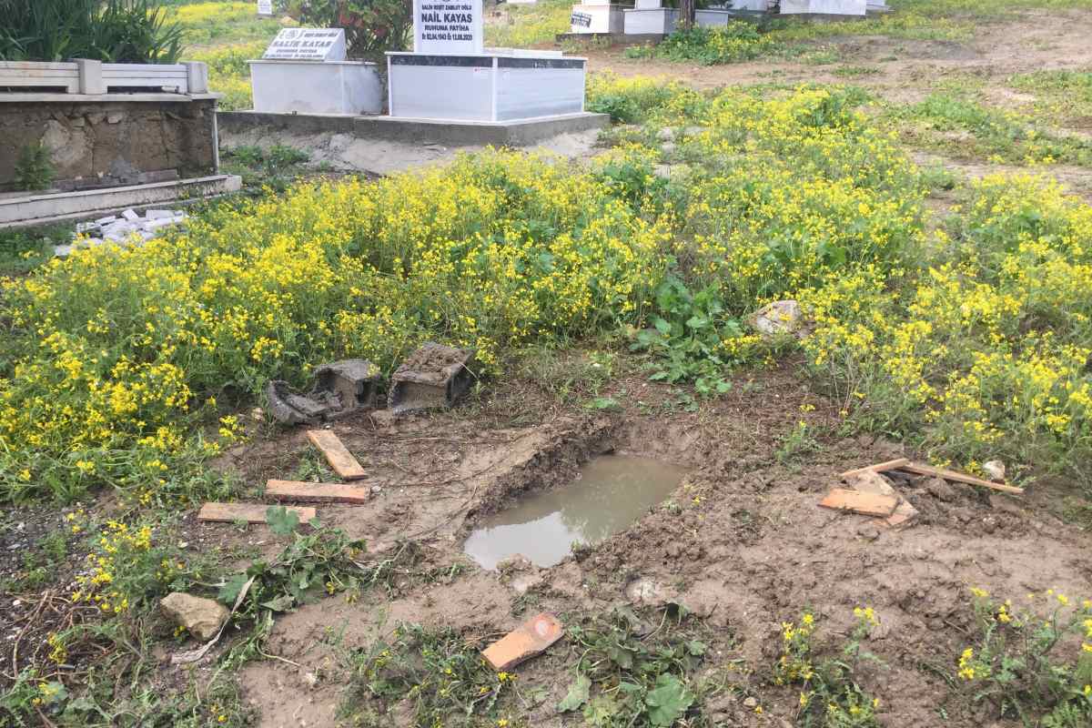 Adana’da Korkunç Olay! Mezarlıkta 6-7 Aylık Cenin Bulundu