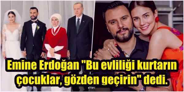 Alişan’la Buse Varol Çiftinin Evliliğini Cumhurbaşkanı Erdoğan’ın Eşi Emine Erdoğan’ın Kurtardığı İddia Edildi