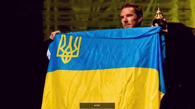 Benedict Cumberbatch, Ukrayna İçin Bayrak Dalgalandırdı: Ukraynalı Sığınmacılara Evinin Kapılarını Açtı!