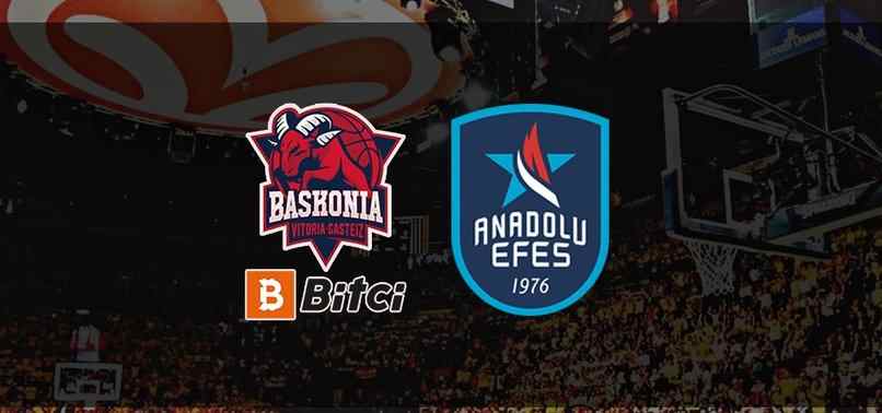 Bitci Baskonia – Anadolu Efes maçı ne vakit saat kaçta ve hangi kanalda CANLI yayınlanacak? | THY EuroLeague
