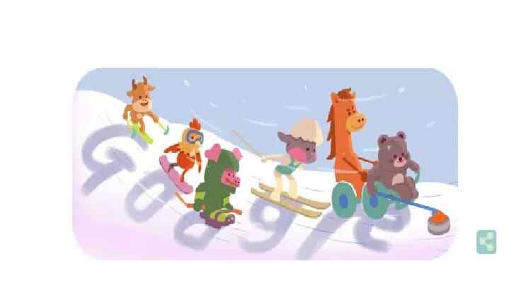 Google’da yeni Doodle 2022 Kış Paralimpik Oyunları Açılışı! Paralimpik oyun ne?