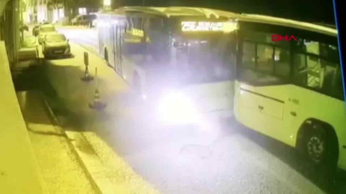 Sarıyer’de İETT otobüslerinin karıştığı kazada 4 kişi yaralandı