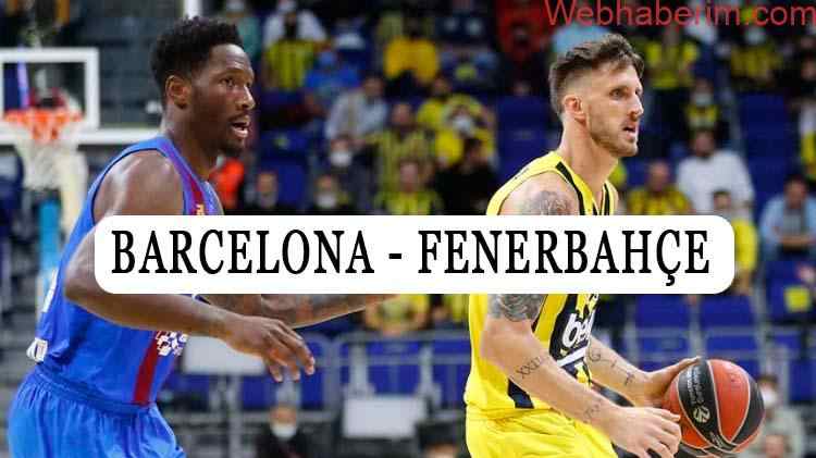 Barcelona Fenerbahçe Beko Basketbol Maçı Canlı İzle Şifresiz Barcelona Fenerbahçe Canlı İzle