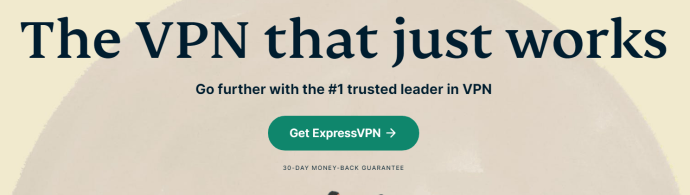 ExpressVPN Homepage