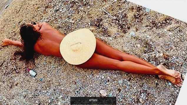 eda taspinar kumsalda uzanarak poz verdi iste birbirinden guzel bikinili pozlari 62305f13506f1