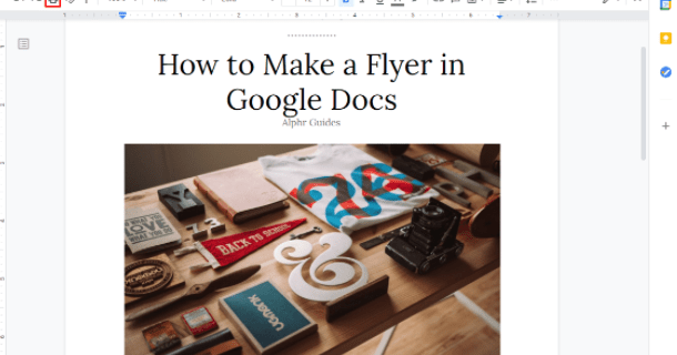 How to Make a Flyer in Google Docs
