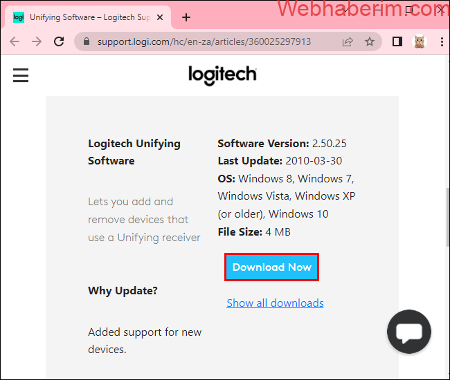 logitech fareyi windows pc veya mac ile eslestirme 623cabcbdae8c