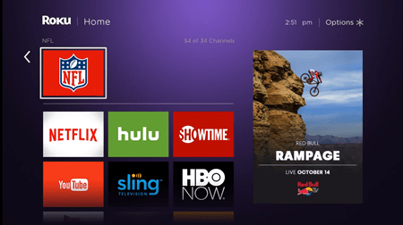 how to delete channel on roku