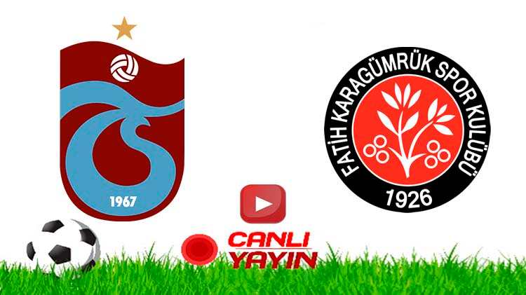 Justin Tv Trabzonspor Fatih Karagümrük maçı canlı izle şifresiz Bein Sports 1 Jestyayın TS Karagümrük canlı maç izle
