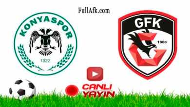Konyaspor Gaziantep FK maçı canlı izle şifresiz Bein Sports 1 Futbolcafe Konya Gaziantep canlı maç izle
