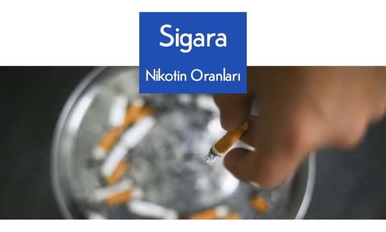 Sigara Nikotin Oranları 2022