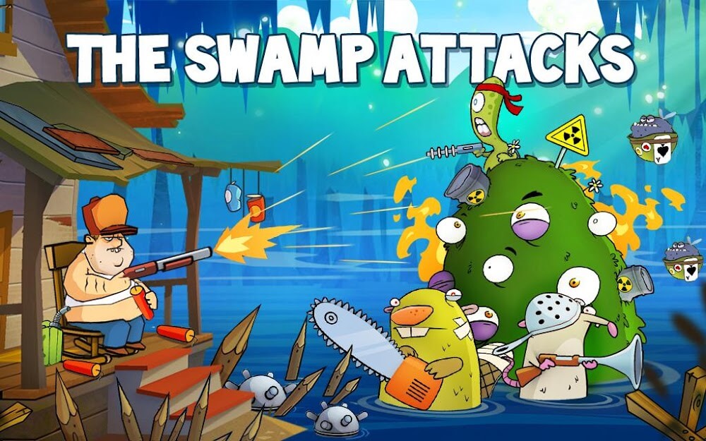 Swamp Attack Apk Hile indir v4.1.1.262