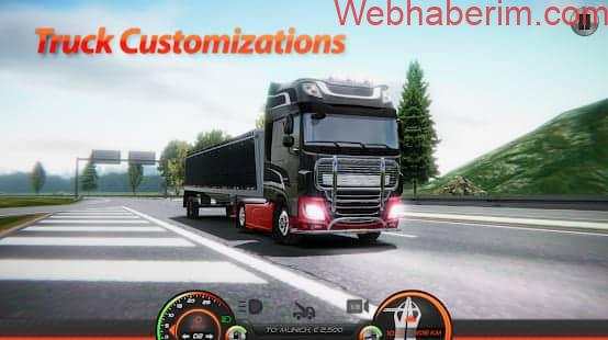 Truck Simulator Europe 2 Apk Sınırsız Para Hileli
