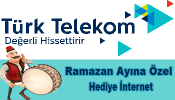 Türk Telekom Ramazan Ayı Bedava İnternet 2022