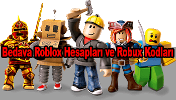 Bedava Roblox Hesapları ve Robux Kodları 2022