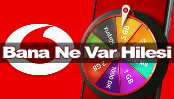 Vodafone Yanımda Çark Çevirme Hilesi 2022