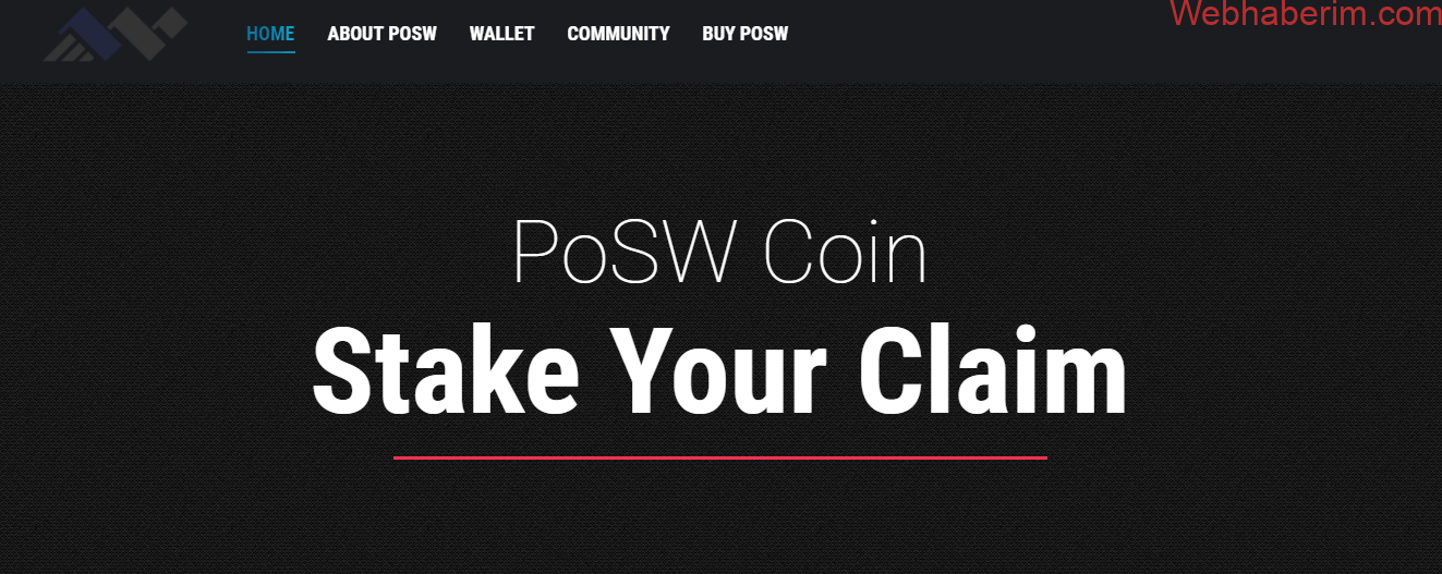 PoSW coin