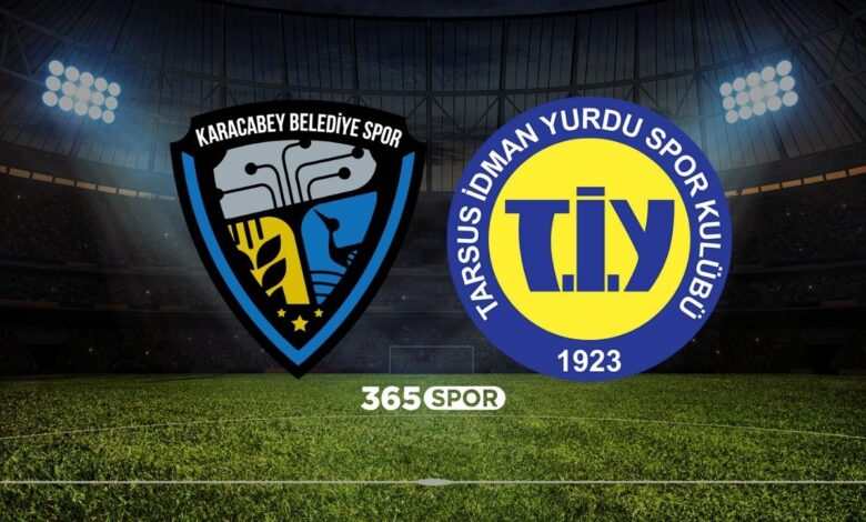 Karacabey Belediye Spor – Tarsus İdman Yurdu CANLI İZLE! TFF 2. Lig play-off maçı ne zaman hangi kanalda?