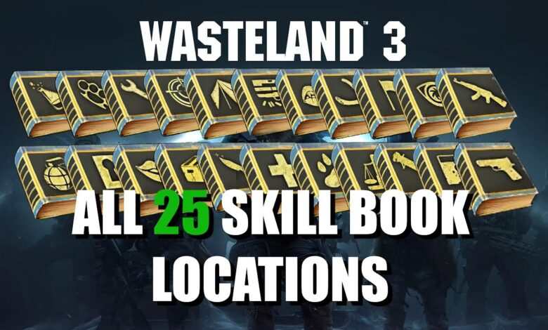 Wasteland 3 Kılavuzu |  Beceri Kitapları Konumları