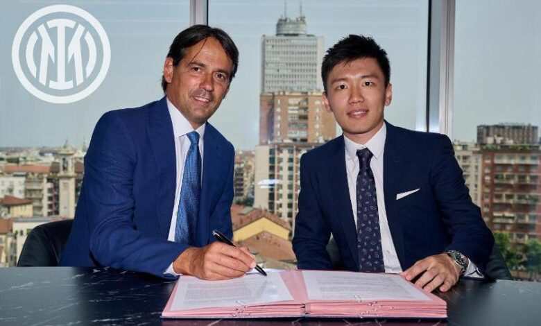 Inter, teknik direktör Simone Inzaghi’nin sözleşmesini uzattı
