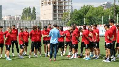 Samsunspor efsanelerinden Samsunspor futbolcularına destek