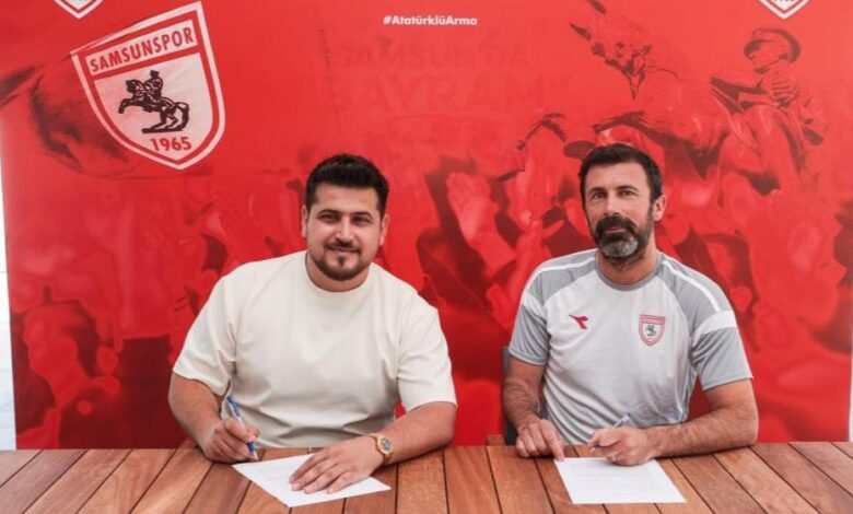 Samsunspor, teknik ekibine yeni transfer