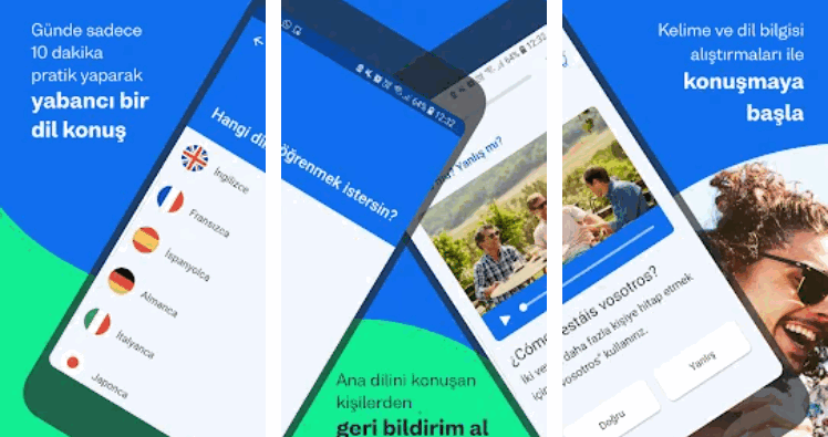 Dil Ogrenme Uygulamalari Ucretsiz Android ve iOS Canli Sohbet