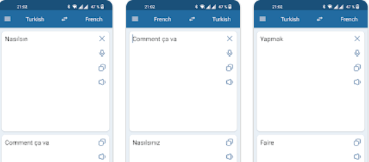 Fransizca Turkce Ceviri Indir Internetsiz Android iOS ve PC
