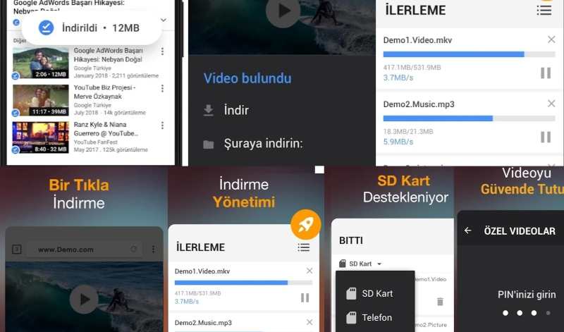 Snaptube Benzeri Uygulamalar [Android, iOS ve PC] Ücretsiz