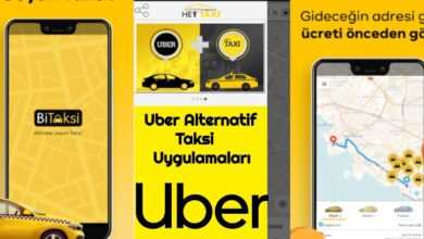 Uber Alternatif Taksi Uygulamalari